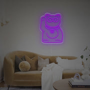 Chinese Money Cat LED Neon Sign