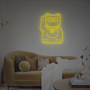 Chinese Money Cat LED Neon Sign