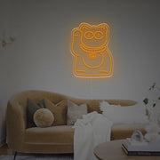 Chinese Money Cat LED Neon Sign