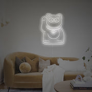 Chinese Money Cat LED Neon Sign