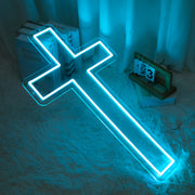 Christianity Cross Neon Sign