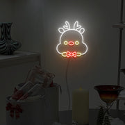 Christmas Deer Neon Sign Fashion Custom Neon Sign Lights Night Lamp Led Neon Sign Light For Home Party