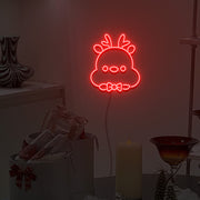 Christmas Deer Neon Sign Fashion Custom Neon Sign Lights Night Lamp Led Neon Sign Light For Home Party