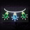 Christmas Lights Neon Sign