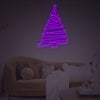 Christmas Tree Line LED Neon Sign