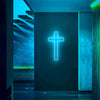 Church Cross Neon Sign