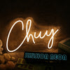 Chuy Yellow Neon Sign