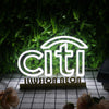 Citi White Custom Neon Sign