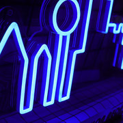 City Skyline Neon Sign