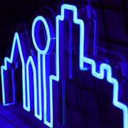 City Skyline Neon Sign