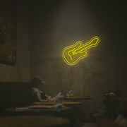 Classic Gittar LED Neon Sign