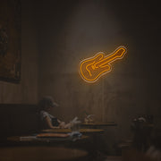 Classic Gittar LED Neon Sign