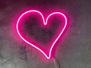 Classic Heart Neon Sign