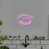 Closed Eye Neon Sign