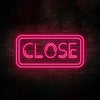 Closed Neon Sign Wall Decor Neon Sign For Club Man Cave Cafe Pub Home