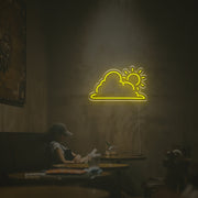 Cloud And Sun LED Neon Sign