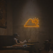 Cloud And Sun LED Neon Sign