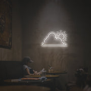 Cloud And Sun LED Neon Sign