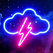 Cloud Lightning Storm Neon Sign MNR10003