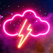 Cloud Lightning Storm Neon Sign MNR10003