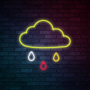 Cloud Rain Led Neon Sign