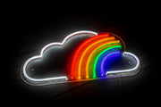 Cloud Rainbow Sign Neon Sign