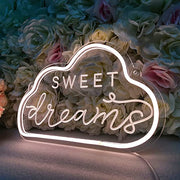 Cloud Sweet Dreams Neon Sign