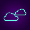 Clouds Neon Sign