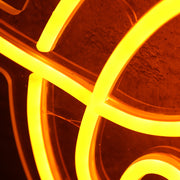 Clydos Orange Neon Sign