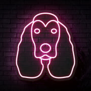 Cockerspaniel Neon Sign