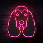 Cockerspaniel Neon Sign