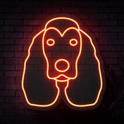 Cockerspaniel Neon Sign