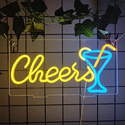 Cocktail Cheers Neon Light