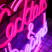 Cocktails And Dreams Neon Sign