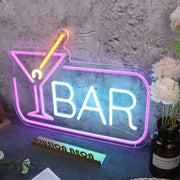 Cocktails Bar Custom Neon Sign