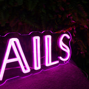 Cocktails Pink Neon Sign