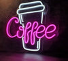 Coffee Cup Restaurant Cafe Coffee Shop Neon Sign