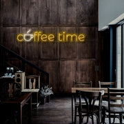 Coffee Time Neon Sign