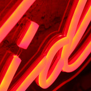 Cola Kid Red Neon Sign