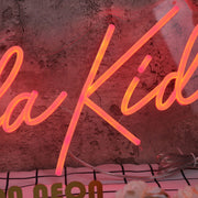 Cola Kid Red Neon Sign