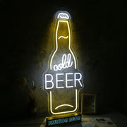 Cold Beer Neon Sign