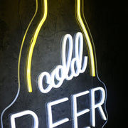 Cold Beer Neon Sign