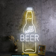 Cold Beer Neon Sign