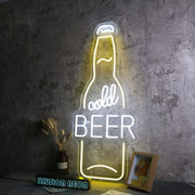 Cold Beer Neon Sign