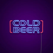 Cold Beer Neon Sign