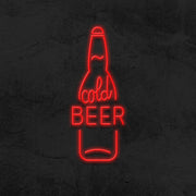 Cold Beer Neon Sign