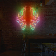 Colourful Wings Neon Sign