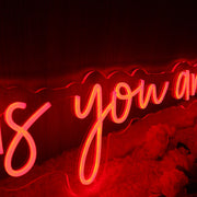 Come As You Are Red Neon Sign