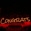 Congrats Oranges Neon Sign