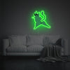 Cool Alien Cat LED Neon Acrylic Artwork